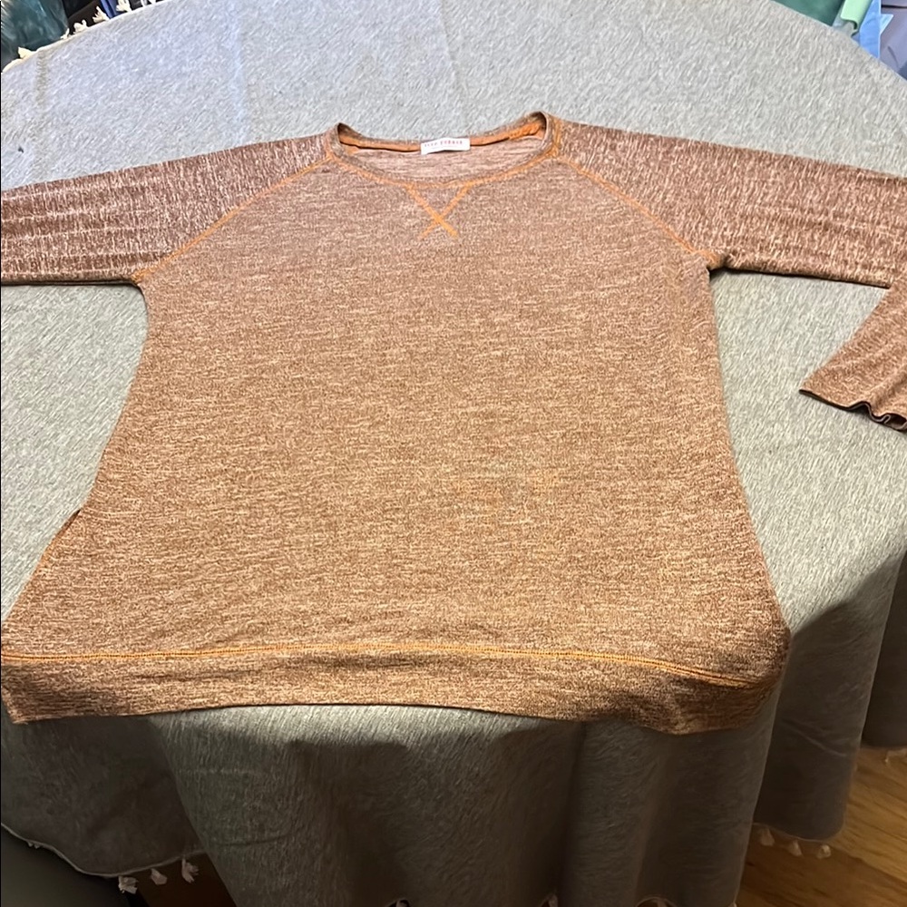 Women's Long Sleeve Tee - Brown